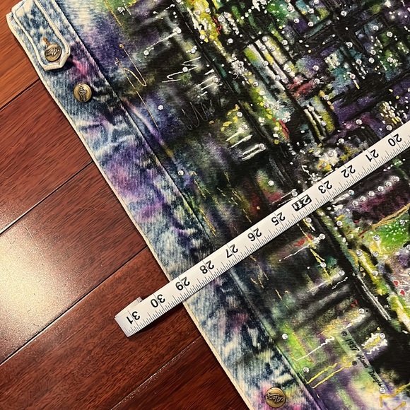 RARE!! Tony Alamo NYC hand painted jean jacket - Picture 10 of 12